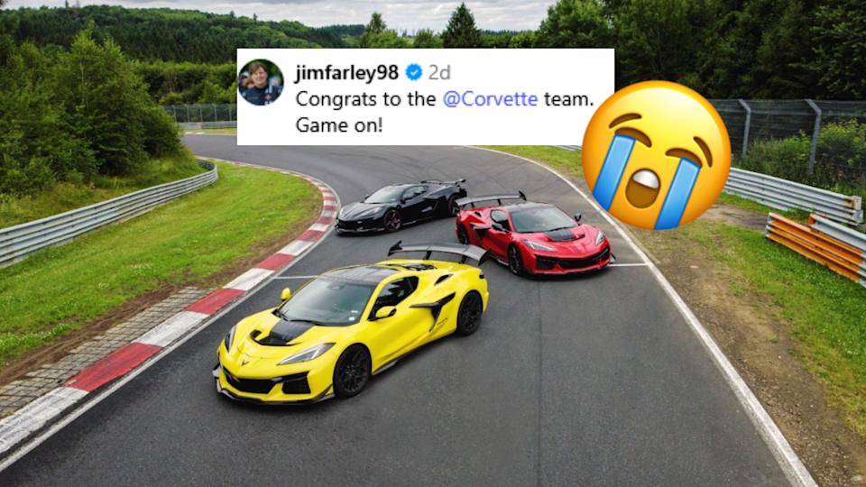 Corvette ZR1X, ZR1 Nurburgring Lap Times Hurt Ford