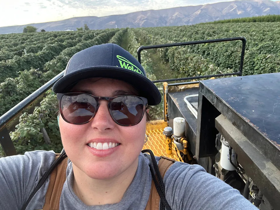 Washington State farmer Candice Lyall
