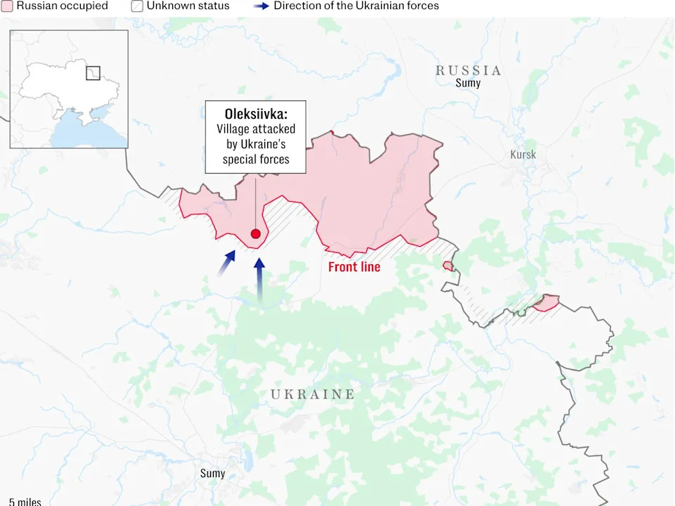 Ukrainian raid behind enemy lines kills 330 Russian troops
