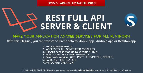 Laravel – RESTfull API Client & Server Laravel – RESTfull API Client & Server