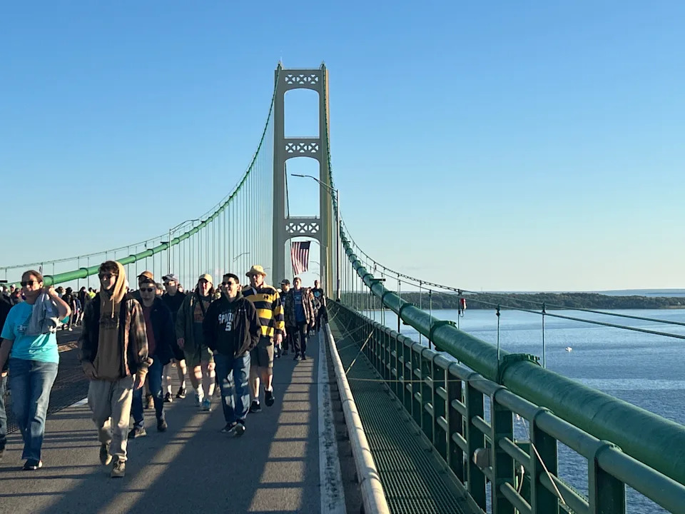 A Michigan Labor Day tradition: How to experience the Mackinac Bridge Walk