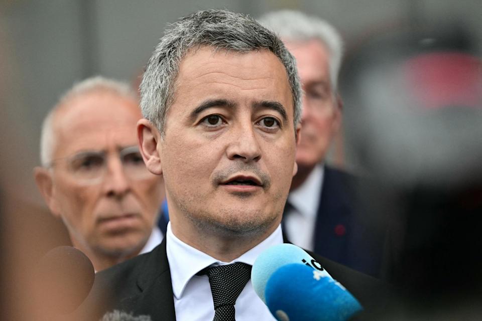 Gérald Darmanin photographié au mois d’avril à Toulon (illustration)