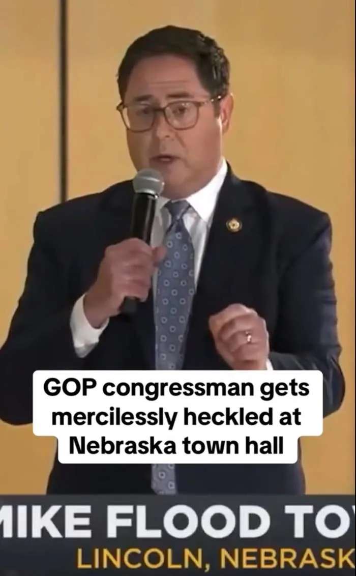 "Forgive Me Nebraska, I Wasn't Familiar With Yalls Game": Over 2 Million People Have Watched This Video Of A Republican Lawmaker Being Passionately Booed And Heckled At A Town Hall