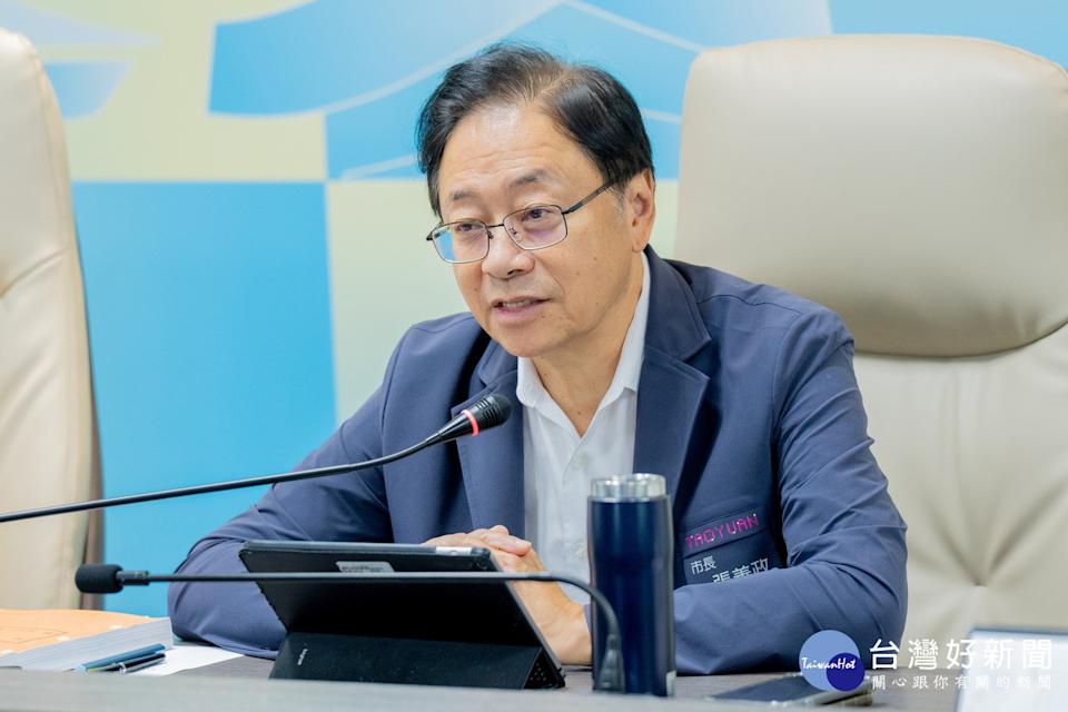 桃園市長張善政。
