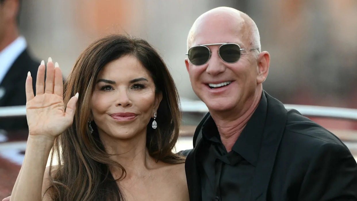 Lauren Sánchez Bezos y Jeff Bezos continúan su luna de miel por las calles de México