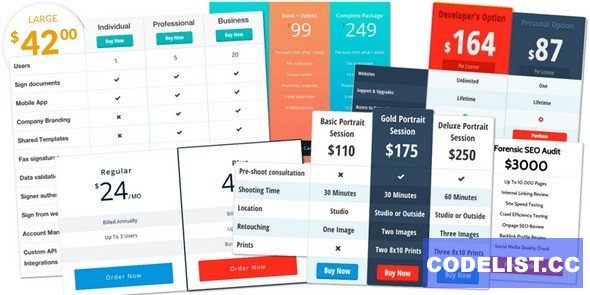 Easy Pricing Tables Premium Agency v3.0.3