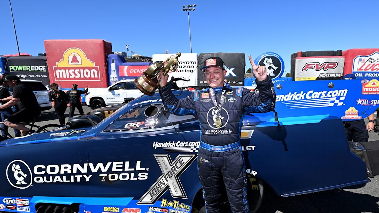 NHRA Funny Car Phenom Austin Prock Wants All the Money