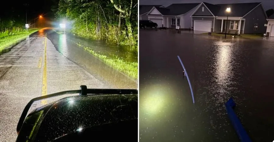 Flood watch on North Carolina coast with risk of 6 inches of rain Sunday night