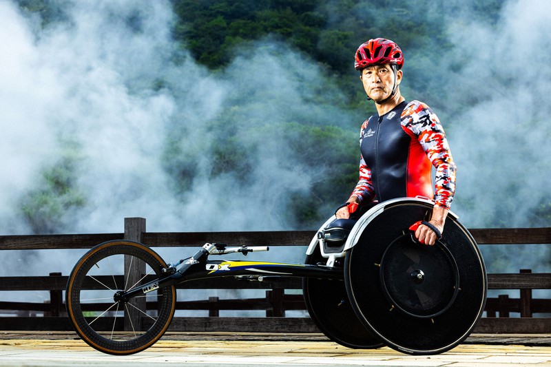 「走ることは生きる証し」　病と闘う、車いすマラソンの第一人者