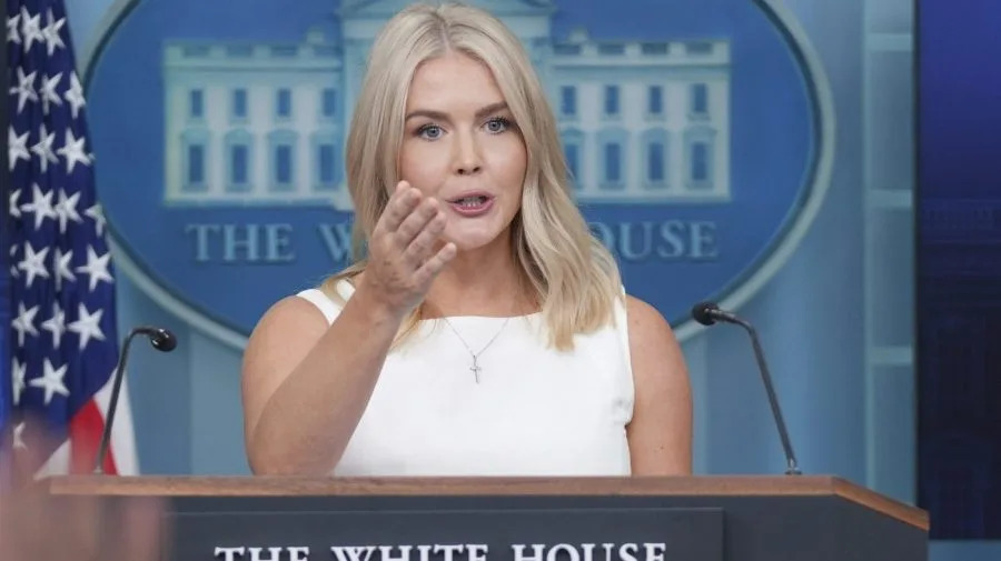 Watch live: White House briefs press amid CDC shakeup, Trump crime bill push