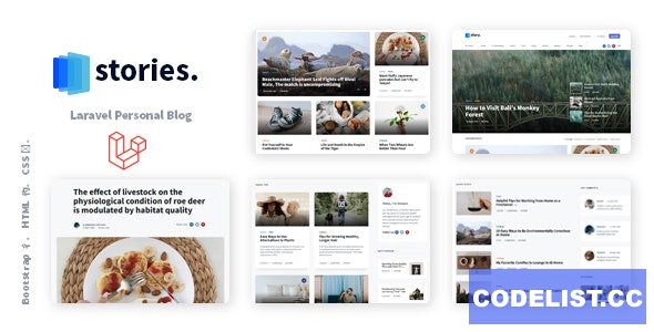 Stories v1.23.0 - Laravel Creative Multilingual Blog