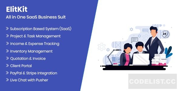 ElitKit v1.6.1 - All In One SaaS Business Suit ElitKit v1.6.1 - All In One SaaS Business Suit