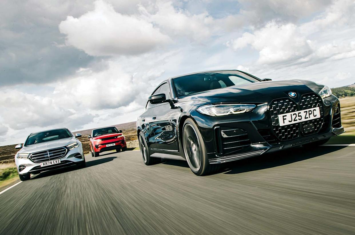 Straight-six diesel shootout: Alpina vs Mercedes vs Range Rover