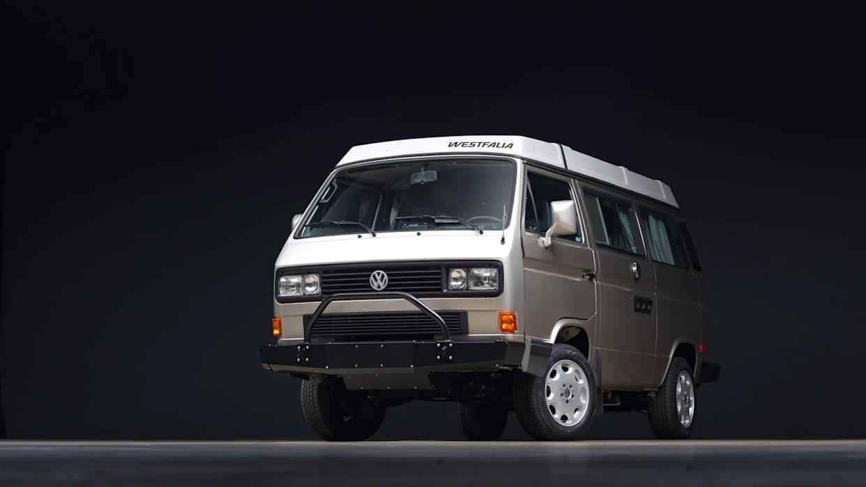Get Outdoors in This 1990 Volkswagen Vanagon Westfalia Camper on Bring a Trailer