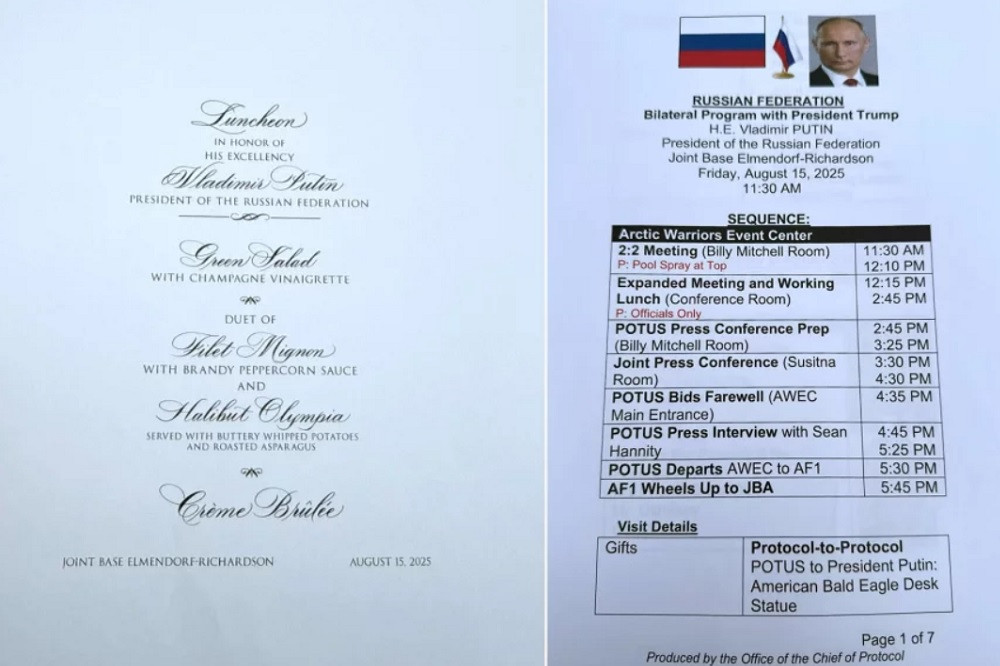 Rộ tin tài liệu hội nghị thượng đỉnh Trump - Putin bị bỏ quên ở máy in khách sạn