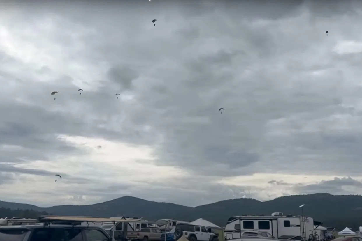 Skydiver Dies After Mid-Air Collision with Another Jumper at Event in Montana