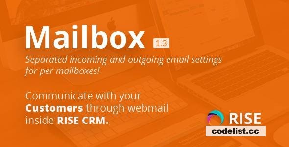 Mailbox plugin for RISE CRM v1.3