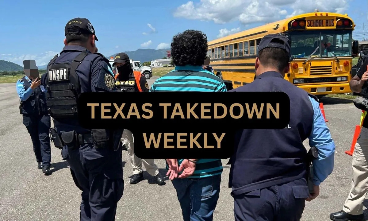 Texas Takedown Weekly: Gang Leader Removal, Cocaine Trucks, And Child Predator Arrests