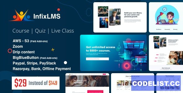 Infix LMS v4.3.0 - Learning Management System - nulled