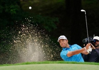 松山英樹は暫定41位　米男子ゴルフ第2日　悪天候でサスペンデッド