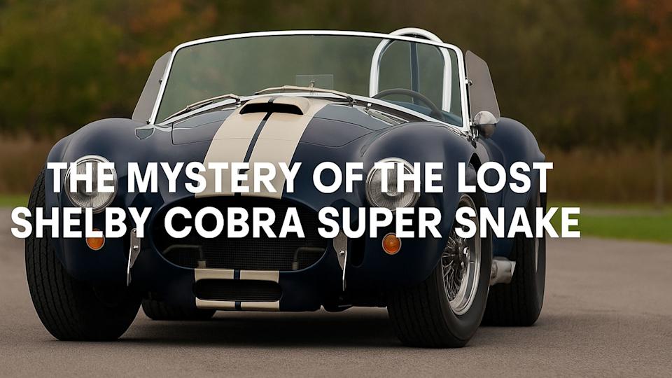 The Mystery of the Lost Shelby Cobra Super Snake: Too Powerful for Mortal Man