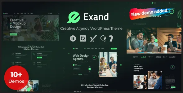Exand - Creative Agency WordPress Theme v1.0.5