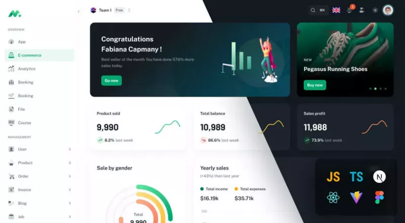 Minimal - Client & Admin Dashboard v3.3.0