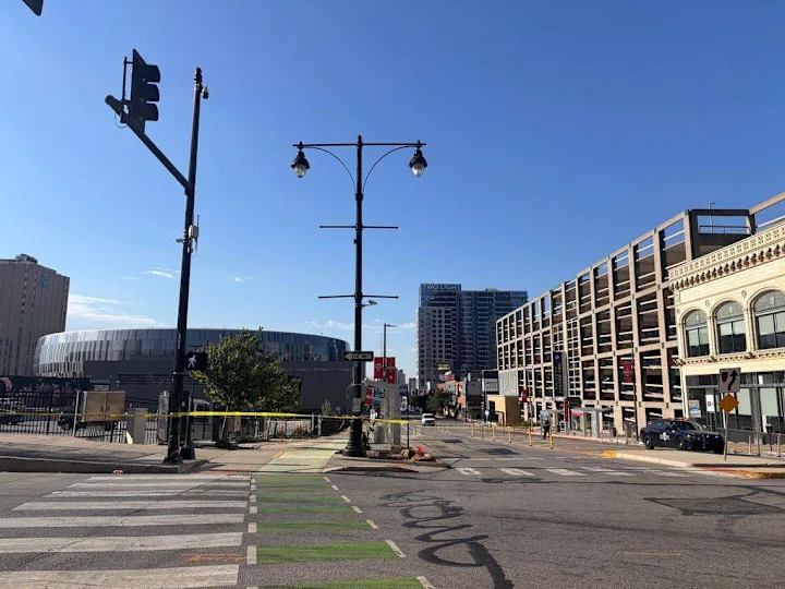 Two dead, three injured after shooting in downtown Kansas City parking lot