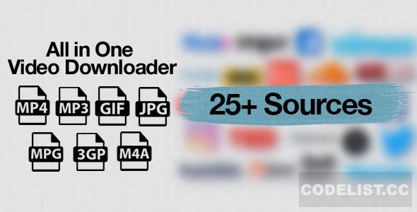 All in One Video Downloader Script v1.7 - nulled