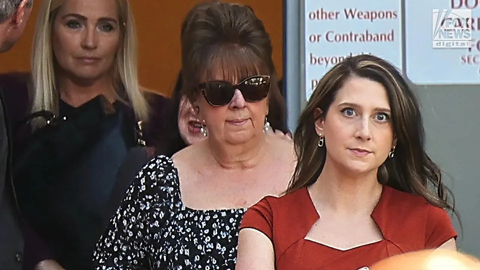 Mom and sister of Bryan Kohberger leave court after his sentencing.