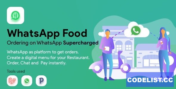 WhatsApp Food v2.1.1 - SaaS WhatsApp Ordering