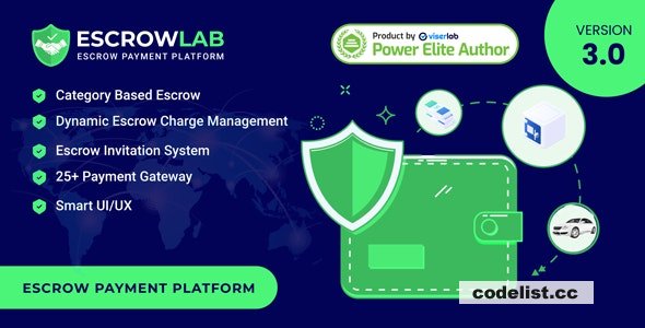 EscrowLab v3.0 - Escrow Payment Platform - nulled
