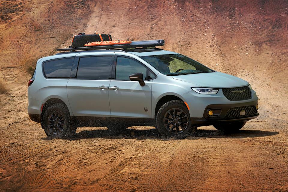 chrysler pacifica grizzly peak concept for overland expo mountain west 2025