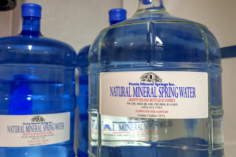 Official drink: Water.