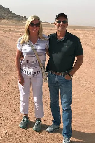 ABC Lori Milliron (left) and Larry Rudolph (right).