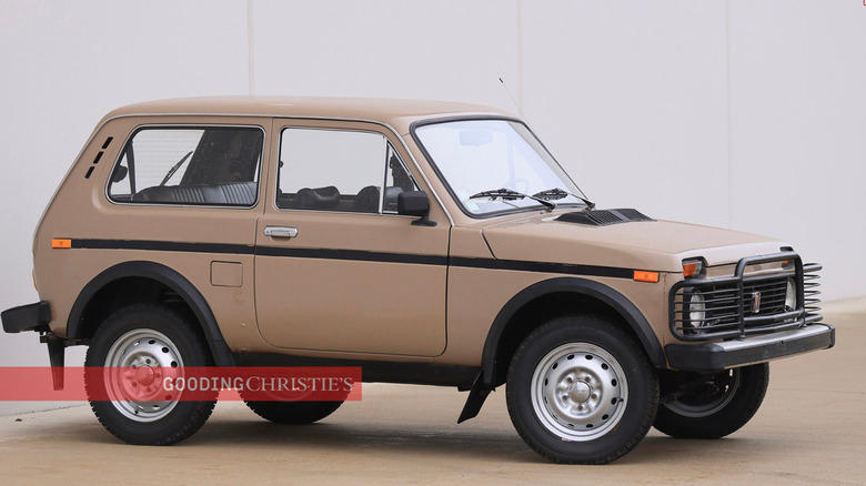 https://www.goodingco.com/lot/1984-lada-niva-1600/?filtersInput%5BauctionType%5D%5B0%5D=Live%20Auction&filtersInput%5BauctionYear%5D%5B0%5D=2025&filtersInput%5BliveAuctionVenue%5D%5B0%5D=Pebble%20Beach&sortBy=ESTIMATE_LH&pageNumber=0