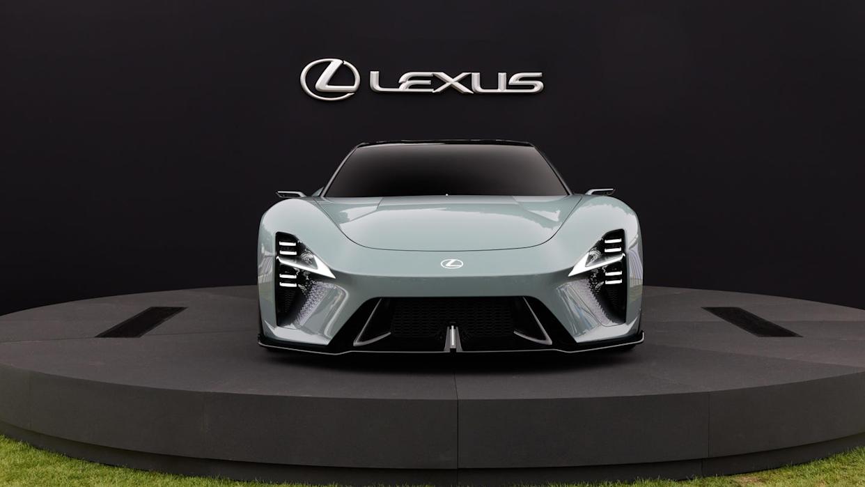 Lexus Sport Concept Revealed in a Surprise Debut at The Quail