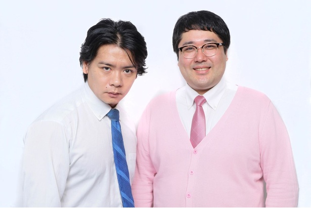 マヂカルラブリー　野田クリスタル(左)、村上(右)