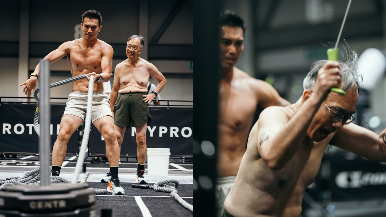港男吳雲甫帶70歲長者學生參加HYROX超熱血：內臟脂肪同血壓都高