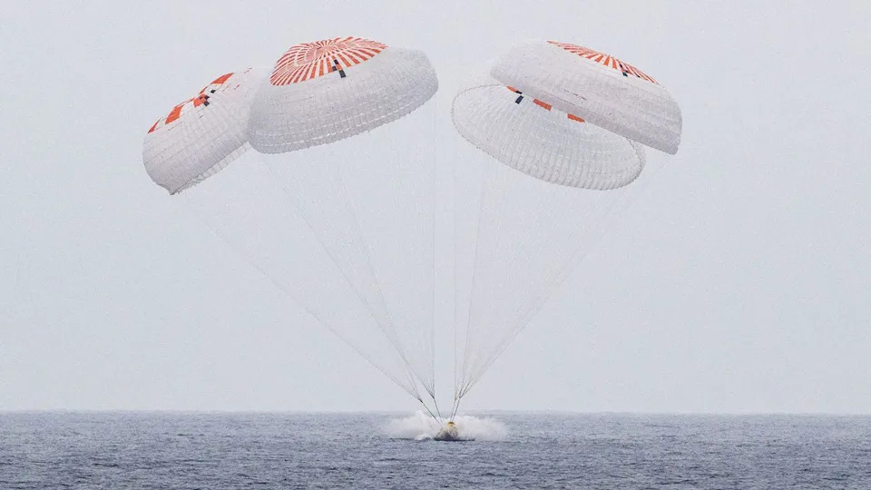 SpaceX's Crew-10 astronauts return to Earth after nearly 5 months in space (video)