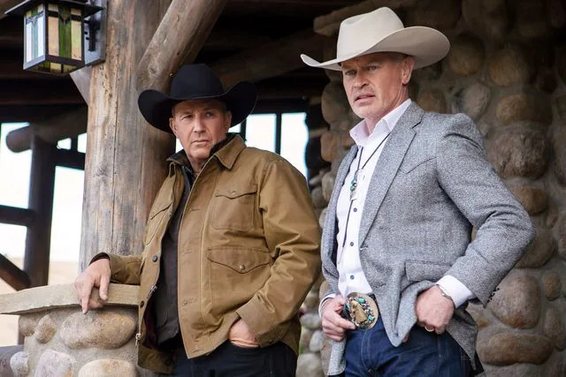 Emerson Miller/Paramount Network Kevin Costner and Neal McDonough on 'Yellowstone'