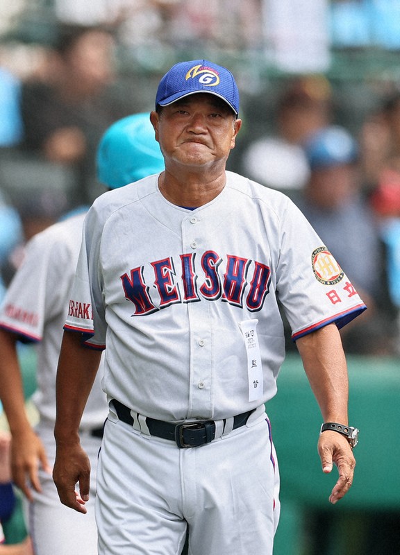 明秀日立・金沢監督「もう少し力技で来てくれるかと…」　夏の甲子園