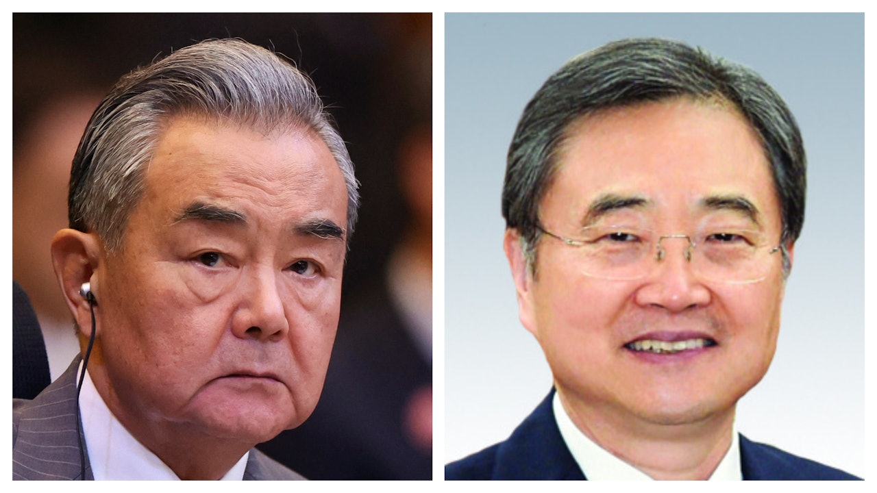 王毅與韓國新任外長趙顯通話　稱中韓應共同反對「脫鈎斷鏈」