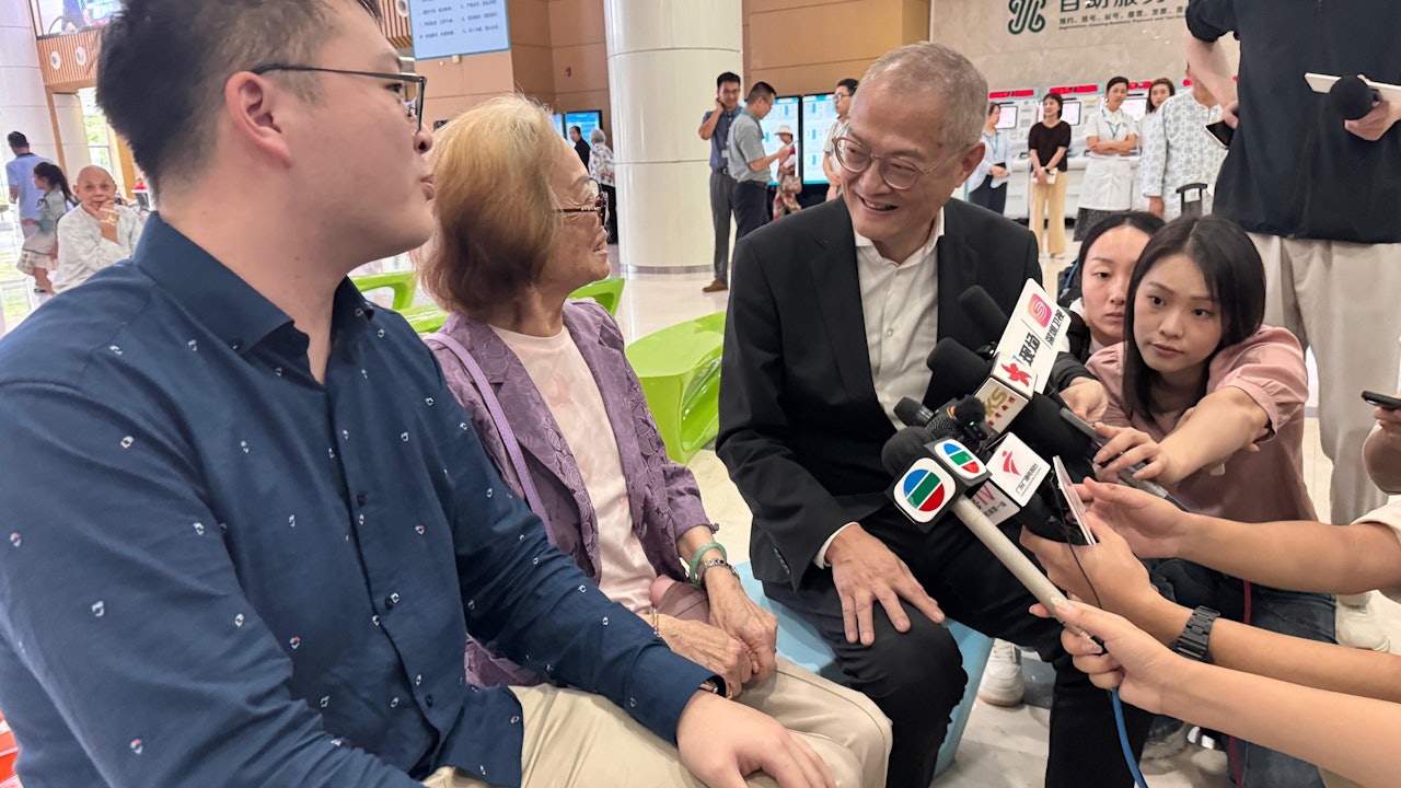 長者醫療券｜再有3間大灣區醫院納入計劃　盧寵茂考慮擴展至福建