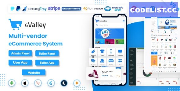 6valley v9.0 - Complete eCommerce Mobile App, Web, Seller and Admin Panel - nulled