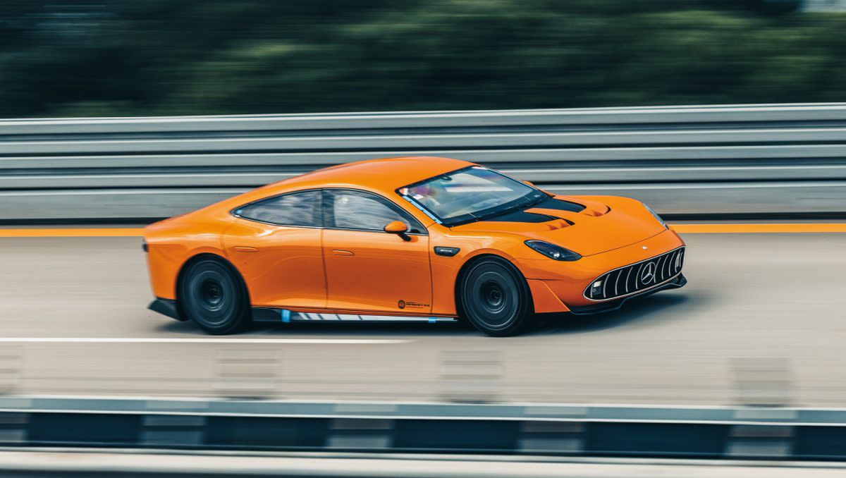 Mercedes’s New 1,360 HP All-Electric Hypercar Just Broke a Slew of Speed Records