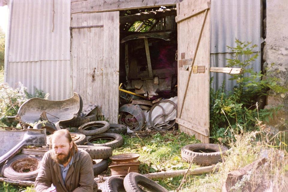1996 the car in the barn
