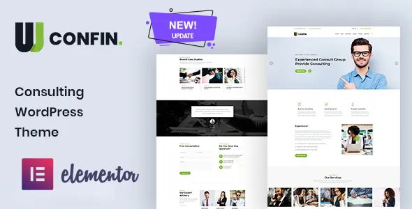 Confin - Consulting Business WordPress Theme v2.0.6