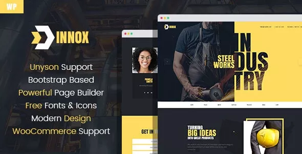Innox - Industrial WordPress Theme v1.0.3