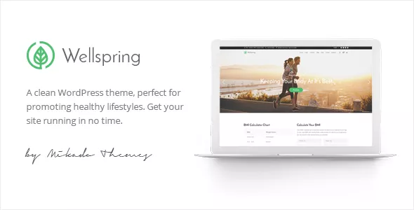 Wellspring - Health, Lifestyle & Wellness Theme v2.6